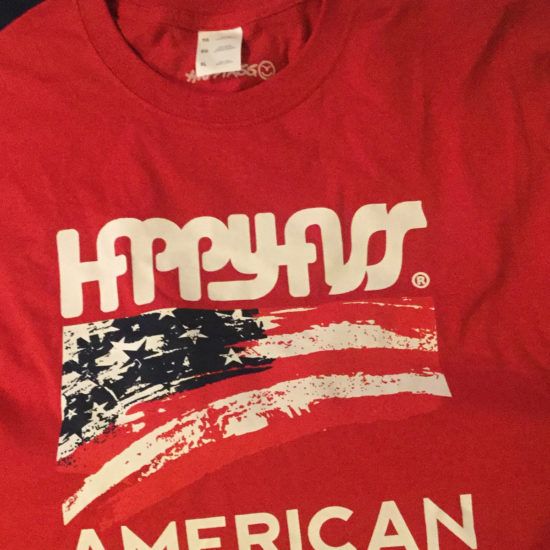 HAPPYASS® AMERICAN-TRUE RED T-SHIRT